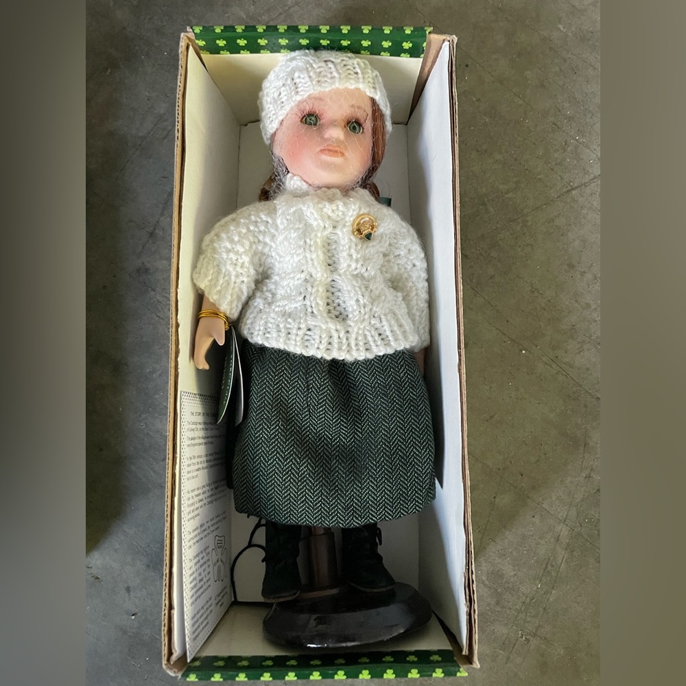 Irish heritage porcelain doll